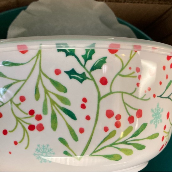 New merry meadows melamine 6 piece bowl set with lid - Picture 4 of 7
